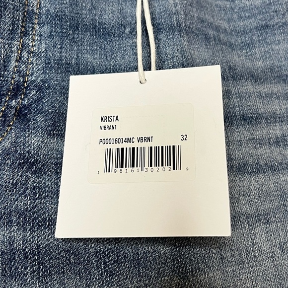 NWT PISTOLA Krista High Rise Slim Bootcut Jeans in Vibrant - Picture 6 of 11